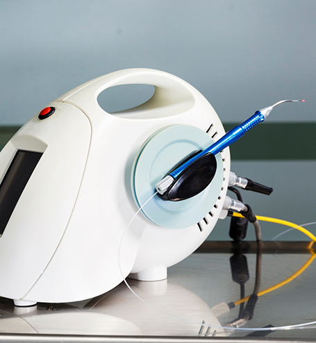 Close up of Waterlase device