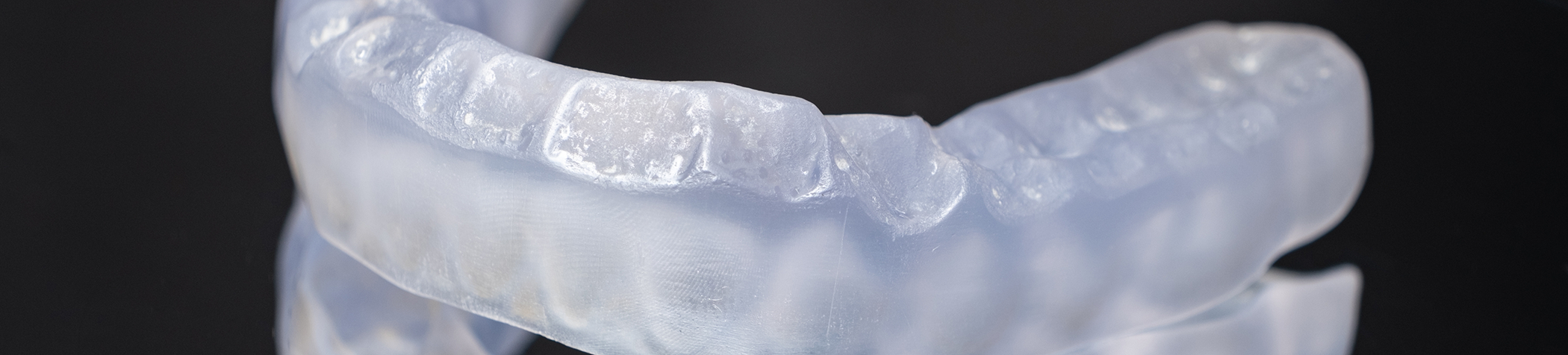 Close up of a nightguard