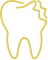 Icon of broken tooth